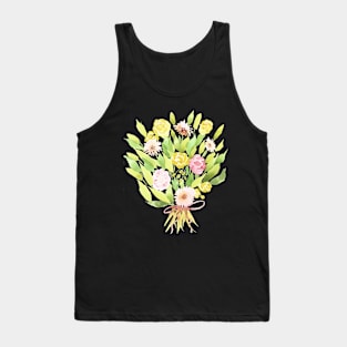 Roses and Gerberas Tank Top